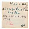 Image 4 : 1835 N-13 R4 Head of 1834 F12