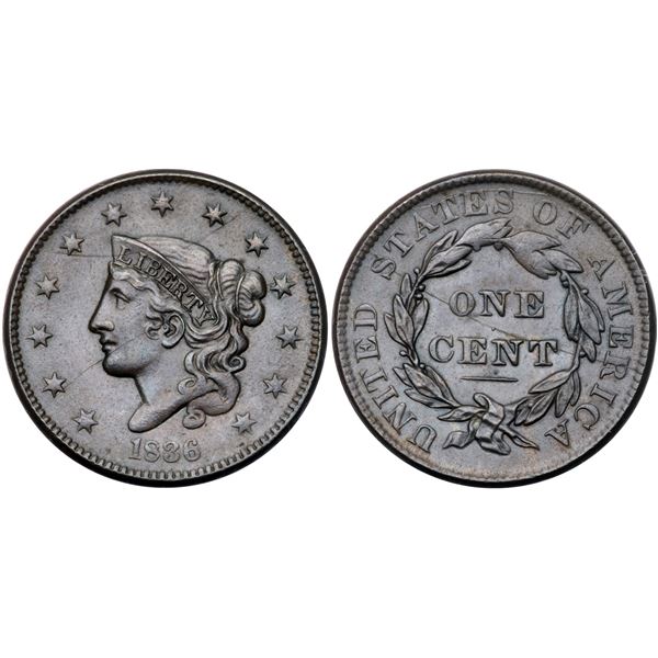 1836 N-1 R1+ AU58