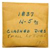 Image 4 : 1837 N-5 R2 Plain Hair Cord, Small Letters EF40