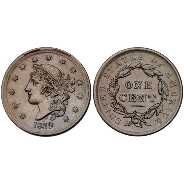 1839 N-9 R2 Silly Head AU50