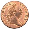 Image 2 : 1773 Virginia Halfpenny Period after GEORGIUS Newman 25-M R2 MS64+