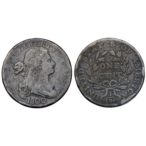 Trio of 1800 Cents