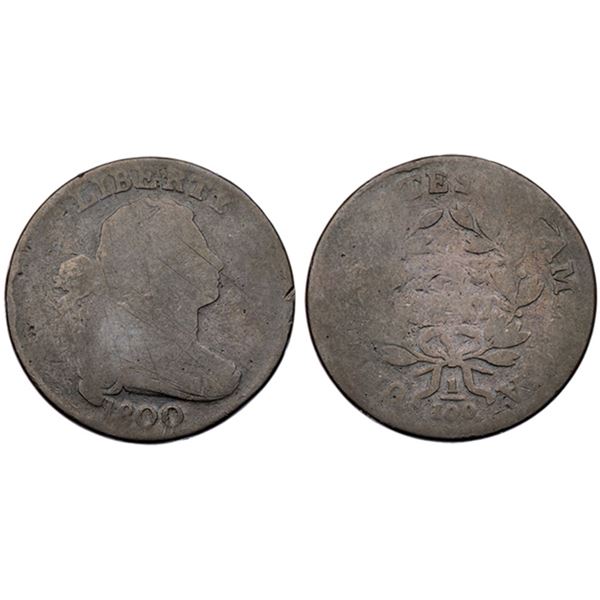 Quartet of 1800 Cents grading AG3