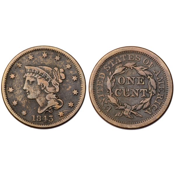 1843 N-4 R1, Reverse of '44 F12