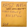 Image 4 : 1852 N-15 R3 VF20