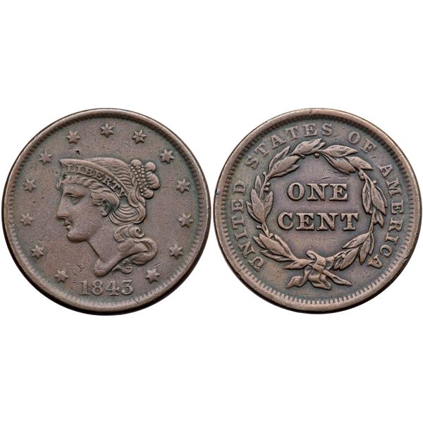 1843 N-3 R3+ VF20