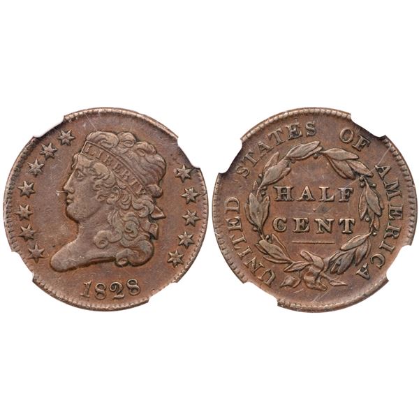 1828 C-2 R2 NGC Graded VF35