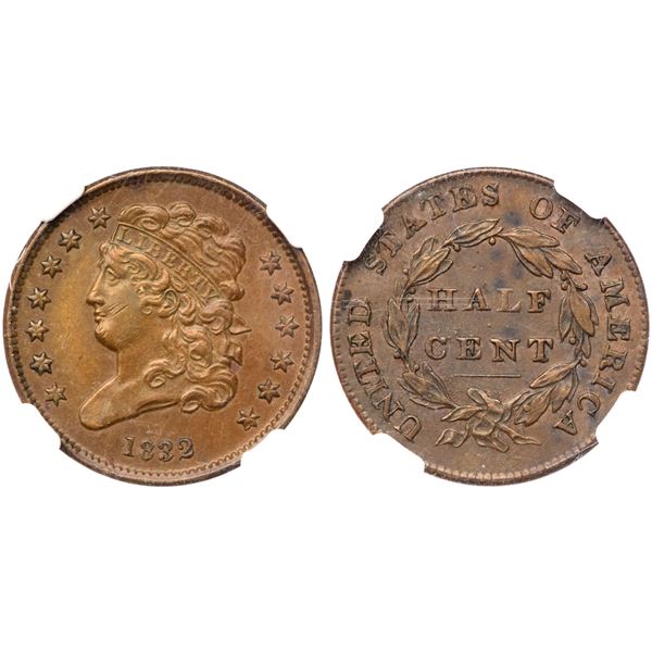 1832 C-1 R2 NGC Graded AU Details