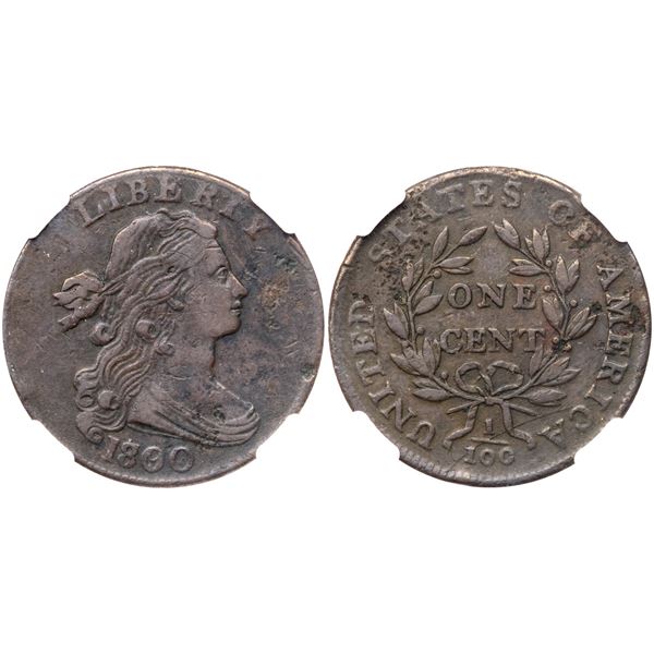 1800/79 S-192 R3 NGC Graded XF Details (Corrosion)