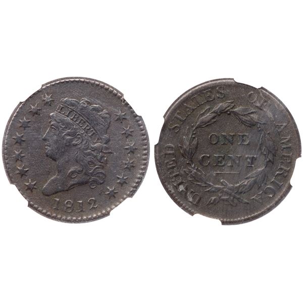 1812 S-289 R1 NGC Graded XF Detail (Env. Damage)