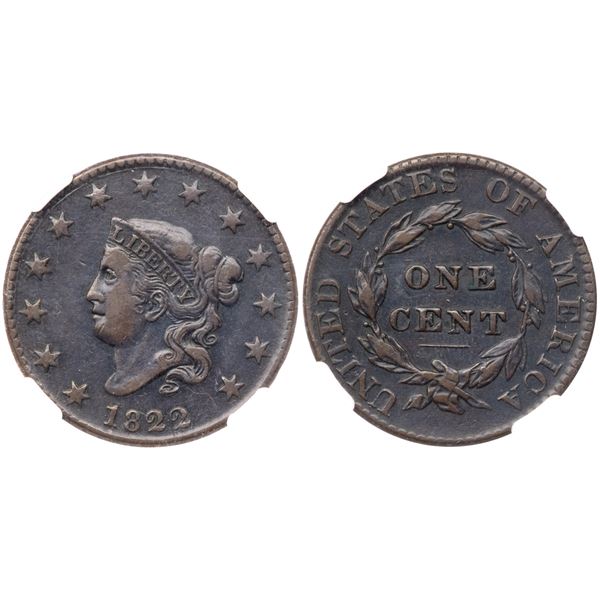 1822 N-4 R2 NGC Graded VF25
