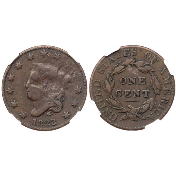 1823/2 N-1 R2 NGC Graded F12