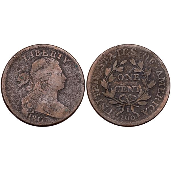 Trio of Classic Head Cents, 1807-1814