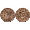 Image 1 : Quartet of Braided Hair Cents 1848-1850