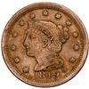 Image 4 : Quartet of Braided Hair Cents 1848-1850