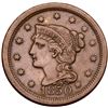 Image 6 : Quartet of Braided Hair Cents 1848-1850