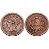 Image 1 : Pair of 1855 N-9 Knob on Ear Cents