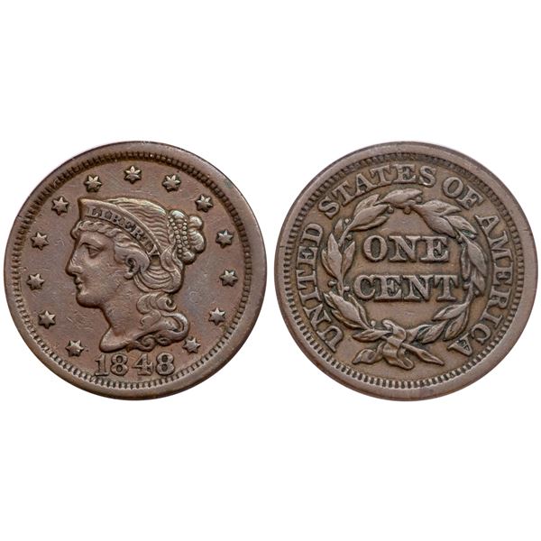 1848 N-18 R4+ ANACS Graded VF30