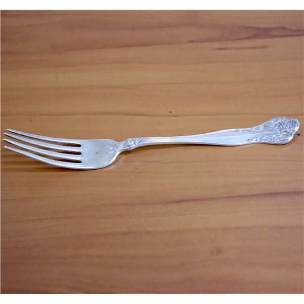 Antique Simpson, Hall, Miller and Co Berwick Sterling Silver Fork