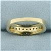Image 4 : Cathedral Diamond Engagement Ring in 14k Yellow Gold