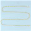 Image 1 : 18 Inch Rope Link Chain Necklace in 14k Yellow Gold
