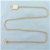 Image 1 : Unique Lock Chain Necklace in 10k Yellow Gold