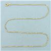 Image 1 : Italian 15 Inch Box Link Chain Necklace in 14k Yellow Gold