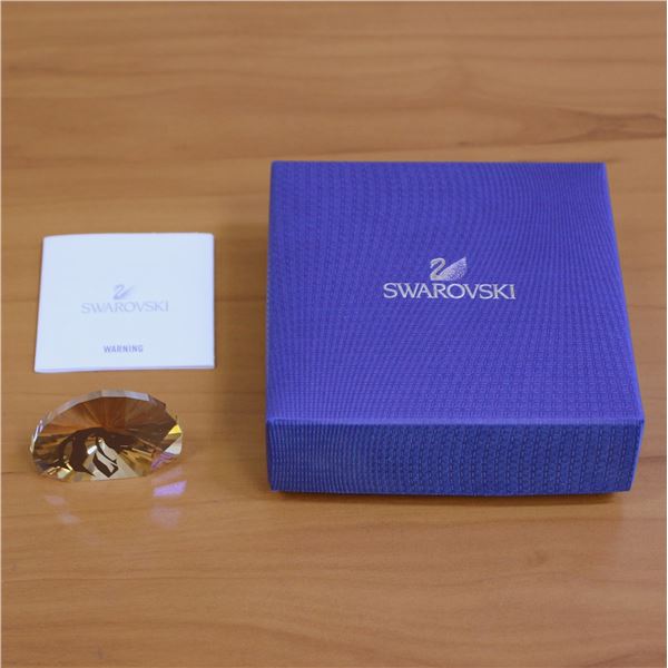 Swarovski Crystal 5135901 SCS PW Lionn Head Membership Gift with Box