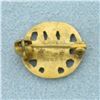 Image 2 : Vintage Order Of The Eastern Star Pin in 14k Yellow Gold