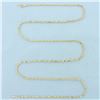Image 1 : Mens 24 Inch Rope Link Chain Necklace in 14k Yellow Gold