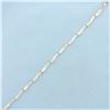 Image 1 : Wave Design Bracelet in 14k White Gold