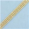 Image 2 : Wide Five Strand Rope Bracelet in 14k Yellow Gold