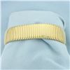 Image 1 : Italian Tubogas Bracelet in 14K Yellow Gold