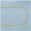 Image 2 : 30 Inch Italian S-Link Chain Necklace in 14k Yellow Gold
