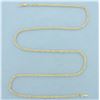 Image 1 : 20 Inch Rope Link Chain Necklace in 14k Yellow Gold