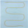 Image 1 : 30 Inch Rope Link Chain Necklace in 14k Yellow Gold