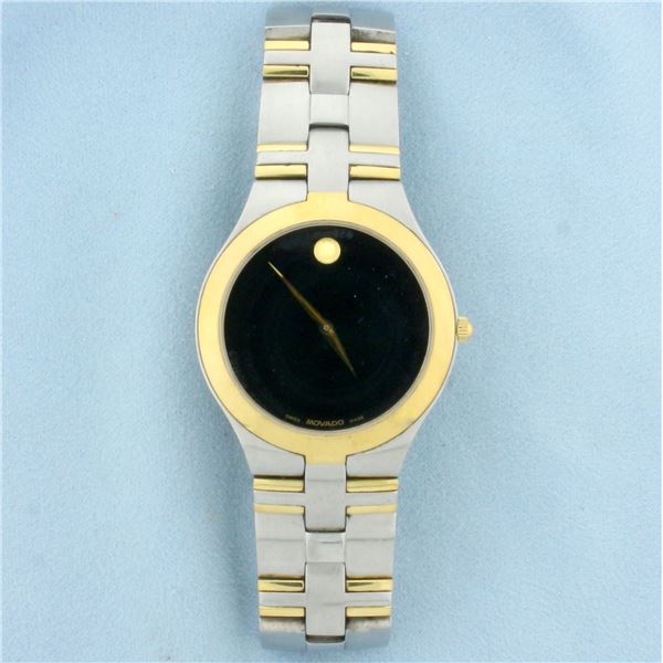 Men's Movado Two Tone Watch