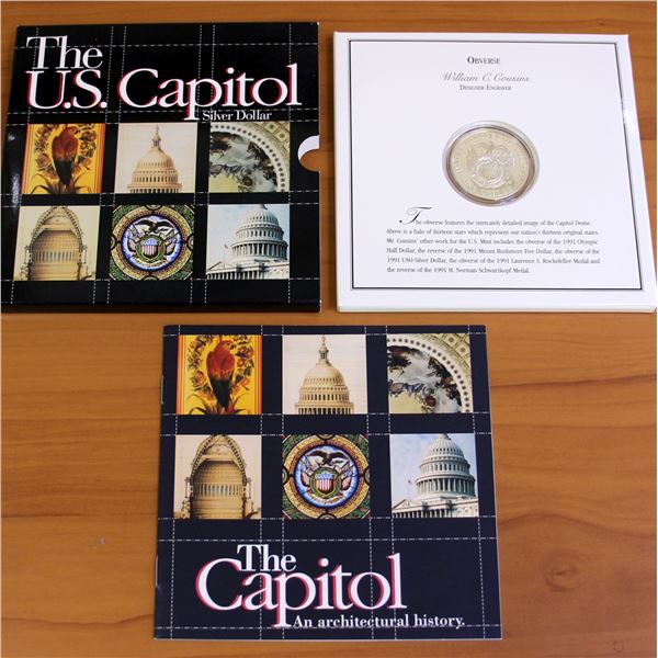 1994 US Capitol Commemorative Silver Dollar OGP