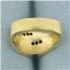 Image 4 : Wave Design Diamond Ring in 18k Yellow Gold