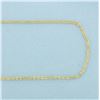 Image 2 : 20 Inch Cable Link Chain Necklace in 22k Yellow Gold