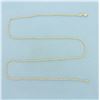 Image 1 : 20 inch Rope Link Chain Necklace in 14k Yellow Gold