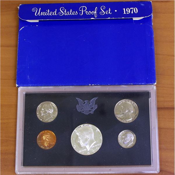 US Mint Proof Coin Set 1968 or 1970 OGP