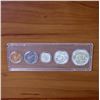Image 1 : Uncirculated Silver Franklin Half Dollar Coin Set in Slab