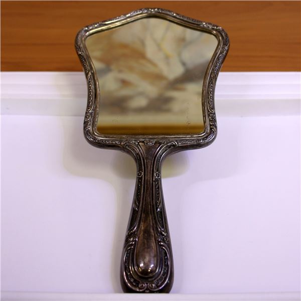 Antique Gorham Sterling 27 Vanity Mirror