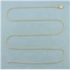 Image 1 : 24 Inch Rope Link Chain Necklace in 14k Yellow Gold