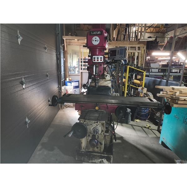 LAGUN Milling Machine with Accurite DRO
