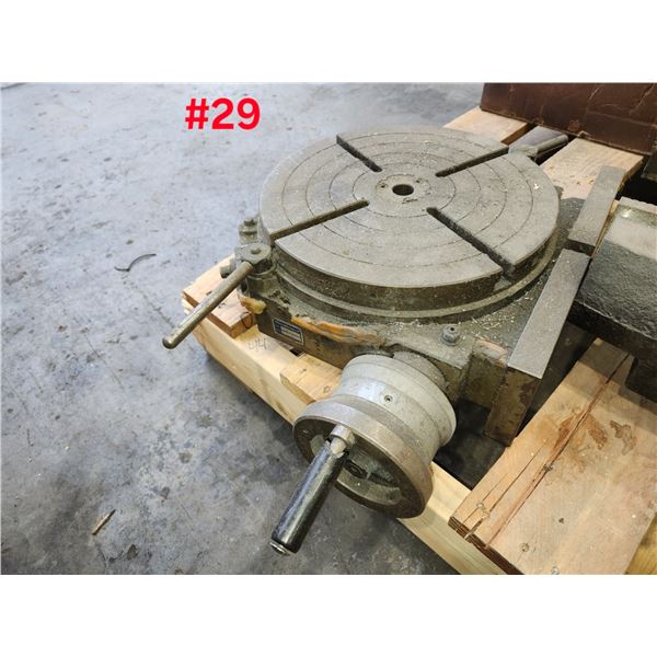 Mecatecnoca 12" Rotary Table (tested)