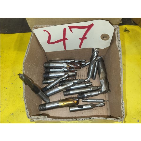 Box of assorted HSS End Mill
