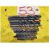 Image 1 : Lot(15) of assorted Drill with 1 x 1/4" regrinded