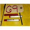 Image 1 : Set(2) of Solid Carbide BallNose End Mill 3/16" 4fl.